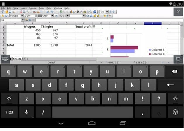 AndrOpen Office, la suite de Android basada en OpenOffice