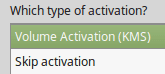 Tipo de activador